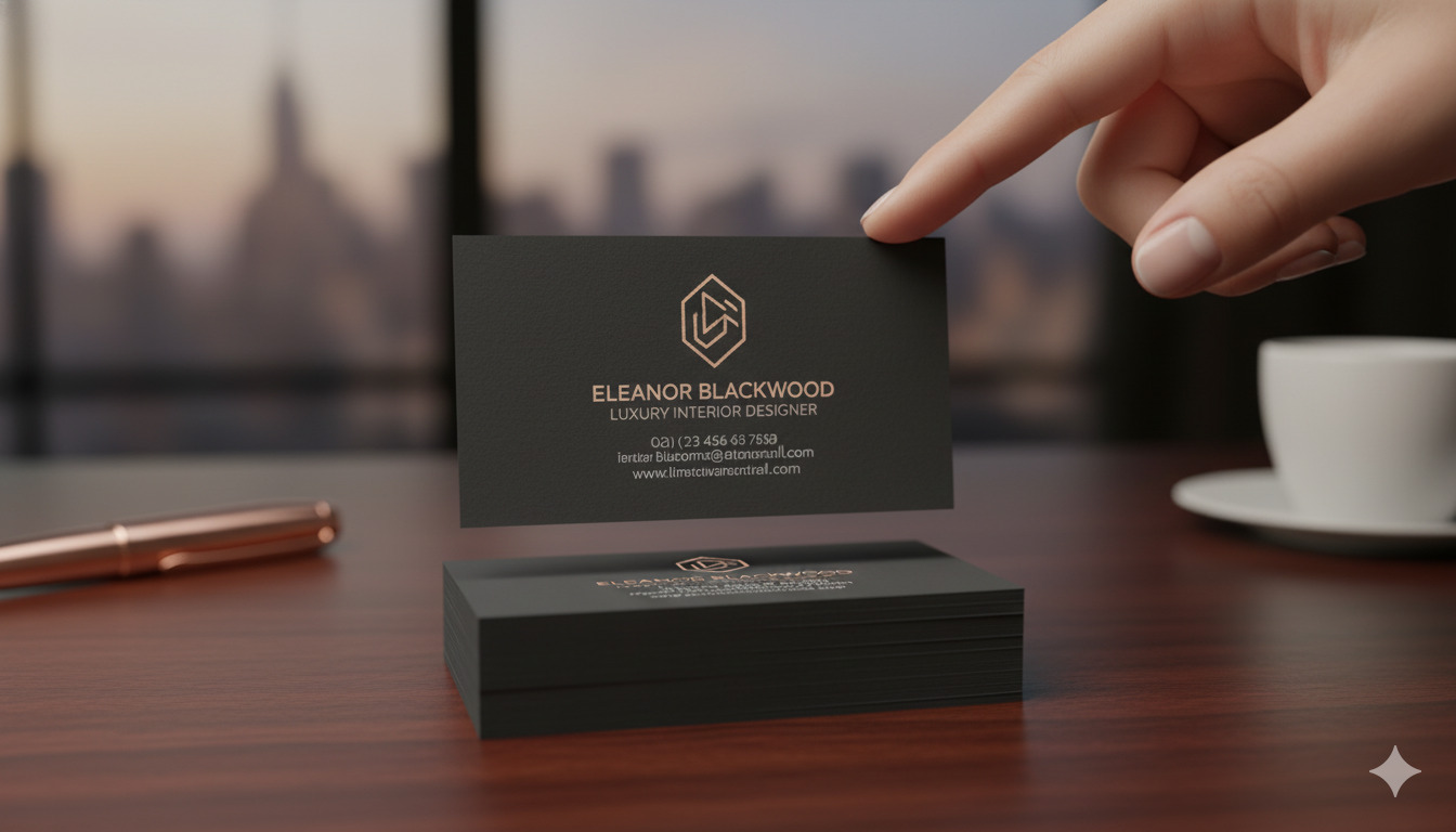 Luxury Soft-Touch Business Cards